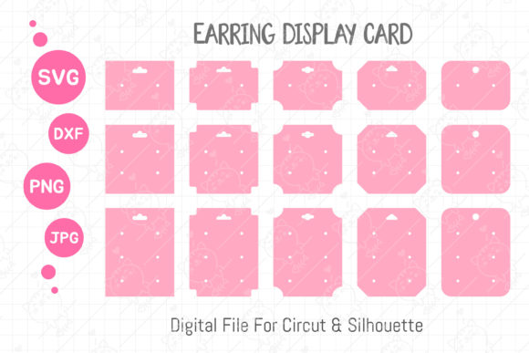 Earring Display Card Template: A Designer's Cut File Review