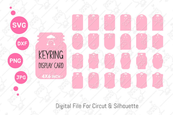 Keyring Display Card Svg: Fresh Graphics & Illustrations