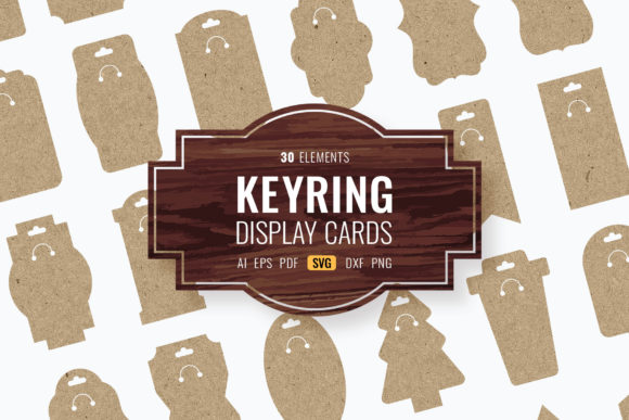 Keyring Display Cards: Essential Graphics for Crafts