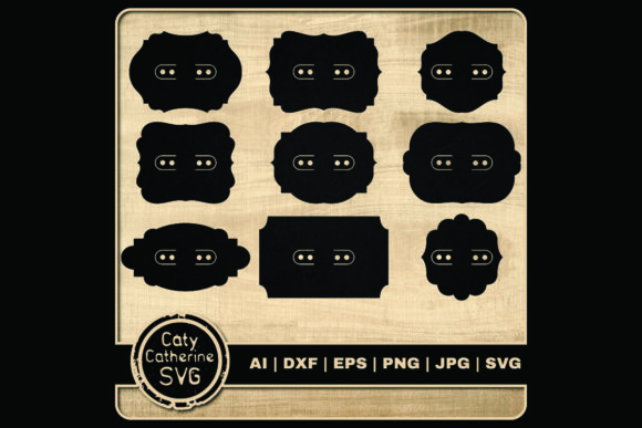 Ornate Earrings Graphics for Crafts and Branding