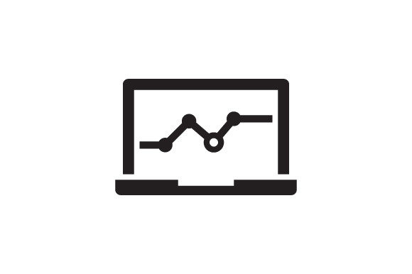 Review: Analysis Report and Laptop Display Icon