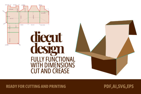 Review: Display Type Box Die Cut Die Line for Packaging