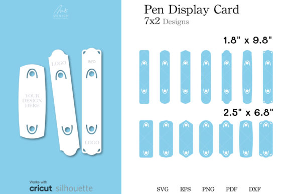 Review: Pen Display Card Template SVG Packaging for Makers