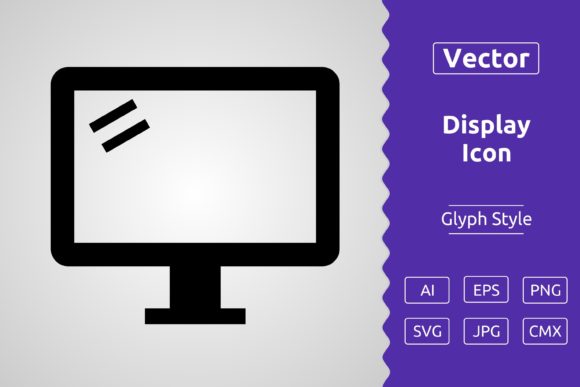 Vector Display Glyph Icon: Essential Graphics & Icons